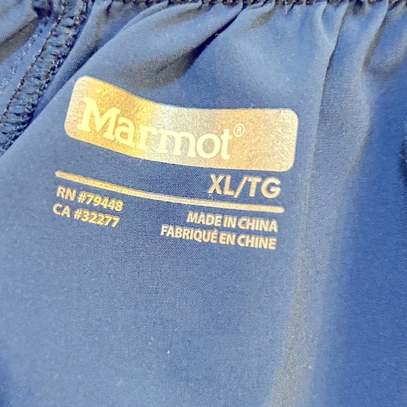 Mens Marmot Navy Blue Hybrid Shorts Sz. XL - Picture 8 of 11